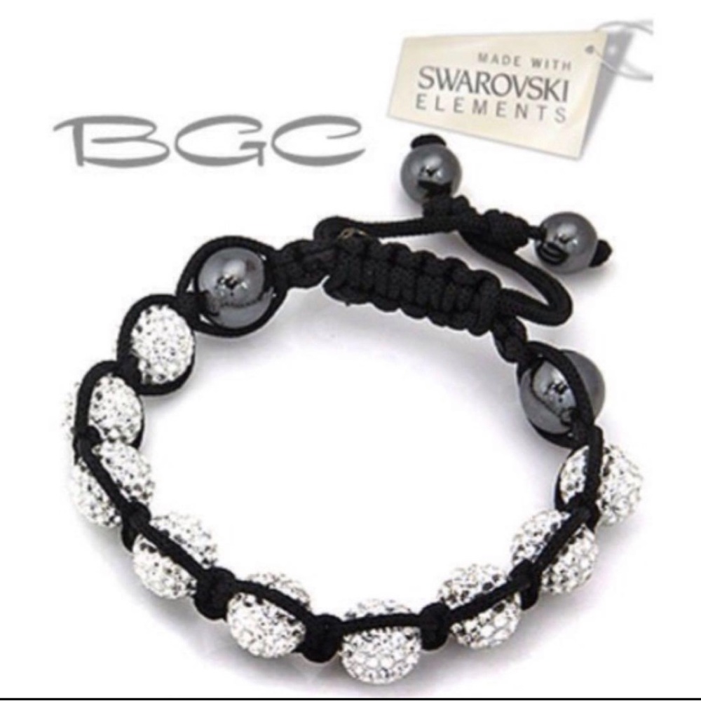 Shamballa Swarovski crystal bracelet